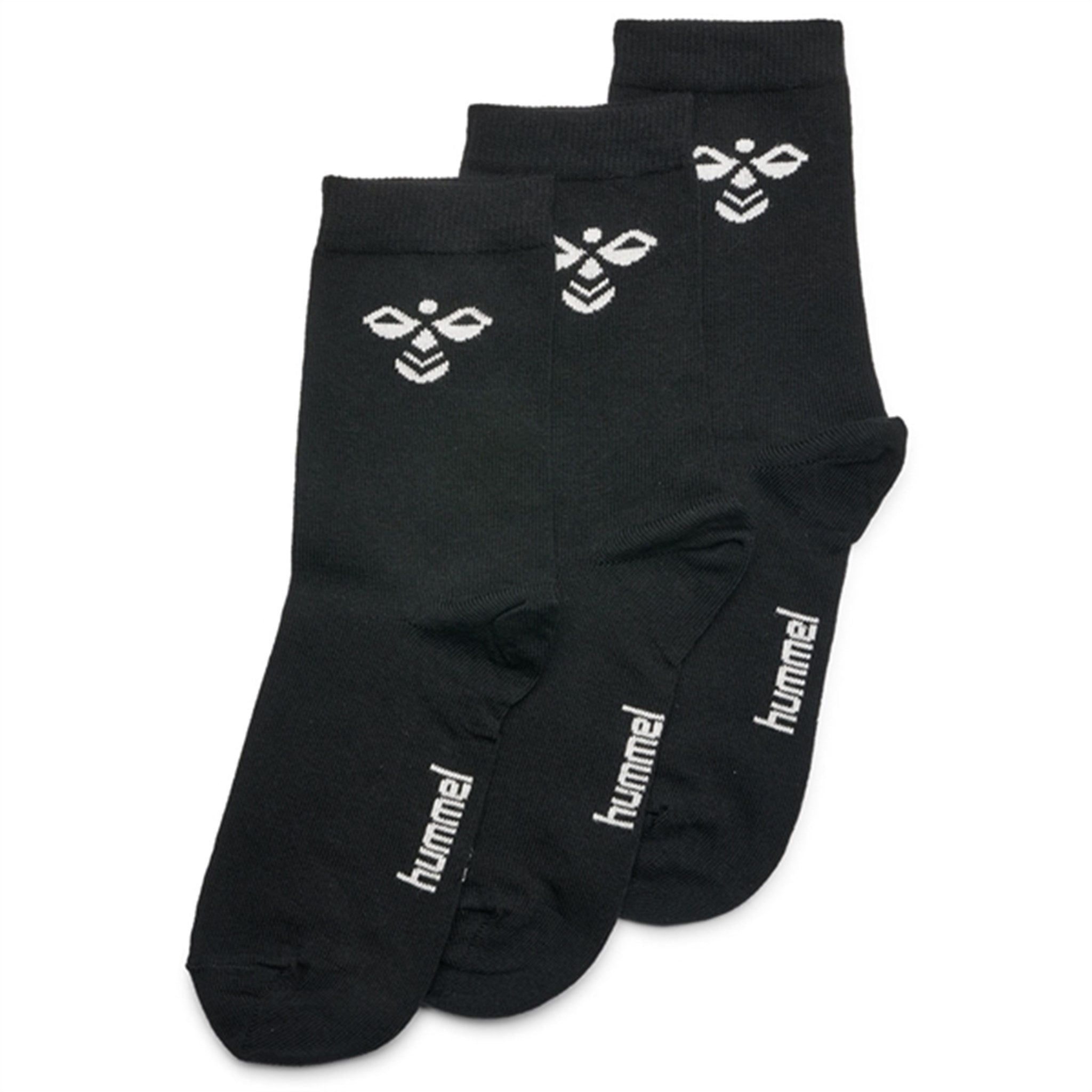 Hummel Black Sutton Socks 3-Pak