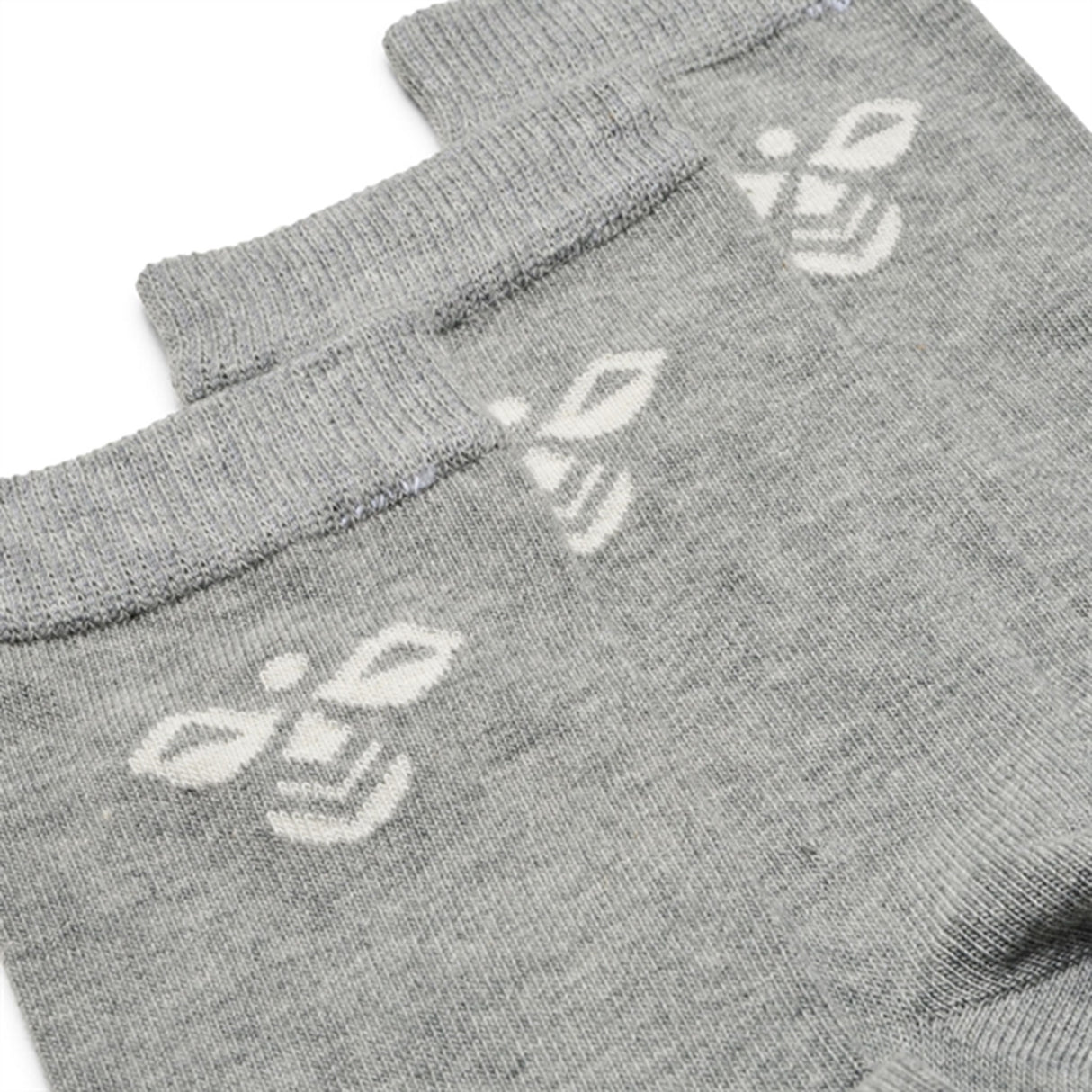 Hummel Grey Melange Sutton Socks 3-Pak