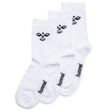 Hummel White Sutton Socks 3-Pak