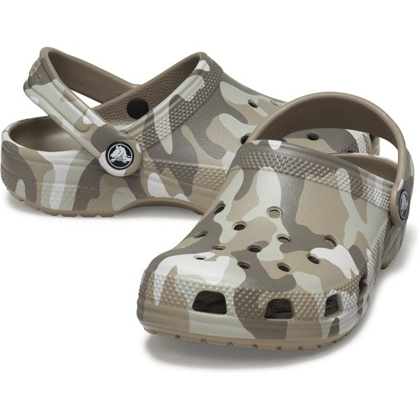 Crocs Classic Camo Clog Mushroom/Multi 5