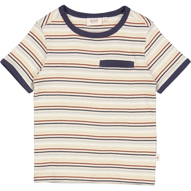 Wheat Multi Stripe Bosse T-shirt