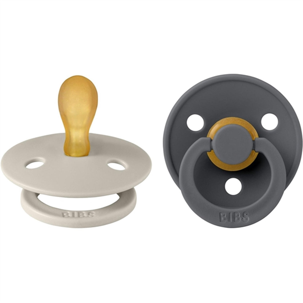 Bibs Colour Latex Symmetriske Sutter 2-pak Sand/Iron