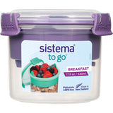 Sistema To Go Morgenmadsbøtte 530 ml Misty Purple 2