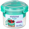 Sistema To Go Morgenmadsbøtte 530 ml Minty Teal