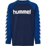 Hummel Navy Peony Bluse