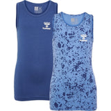 Hummel Dark Denim Nolan Tank Top 2-pak