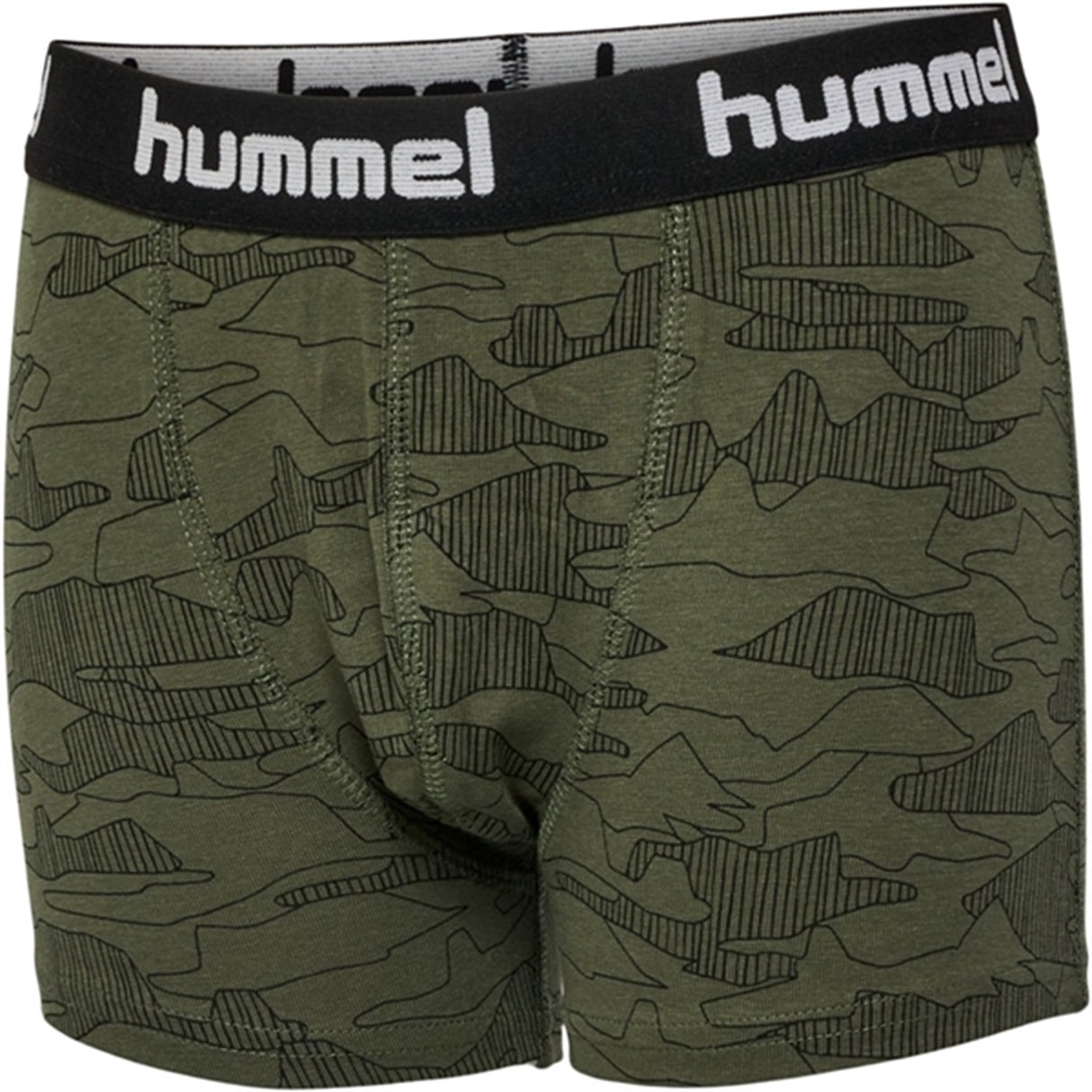 Hummel Olive Night Nolan Boxers 2-Pak 3