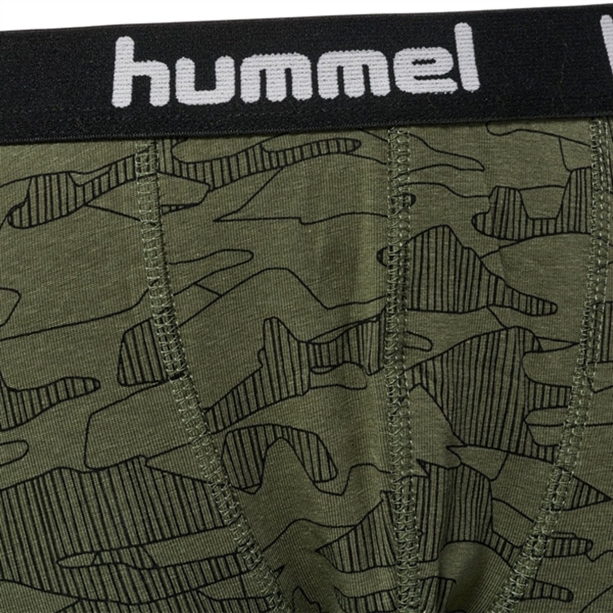 Hummel Olive Night Nolan Boxers 2-Pak 7