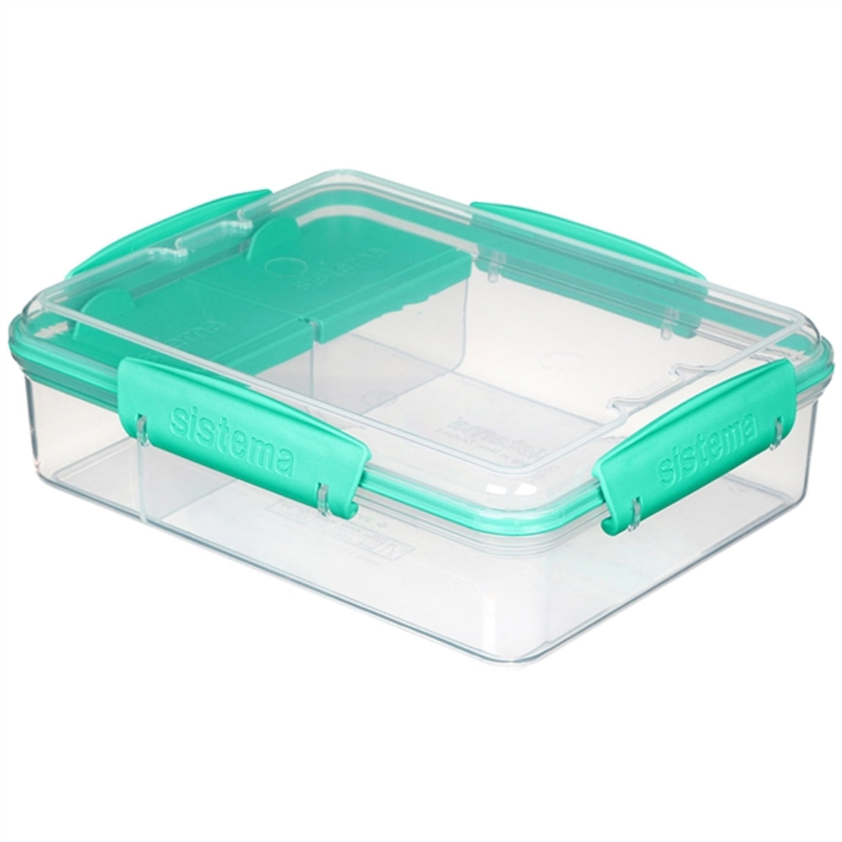 Sistema To Go Snack Attack Duo Madkasse 975 ml Minty Teal