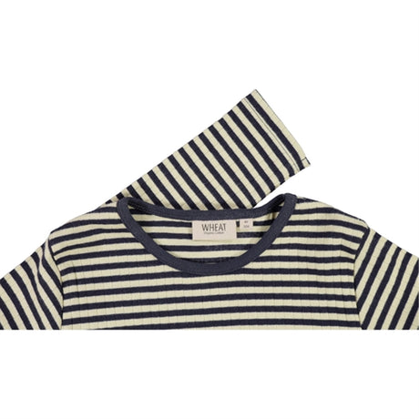 Wheat Midnight Stripe Striped Bluse 2