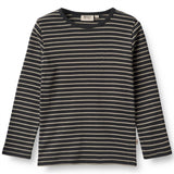 Wheat Navy Stripe Stig Bluse