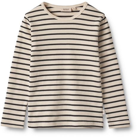 Wheat Navy Stripe Bluse Stig