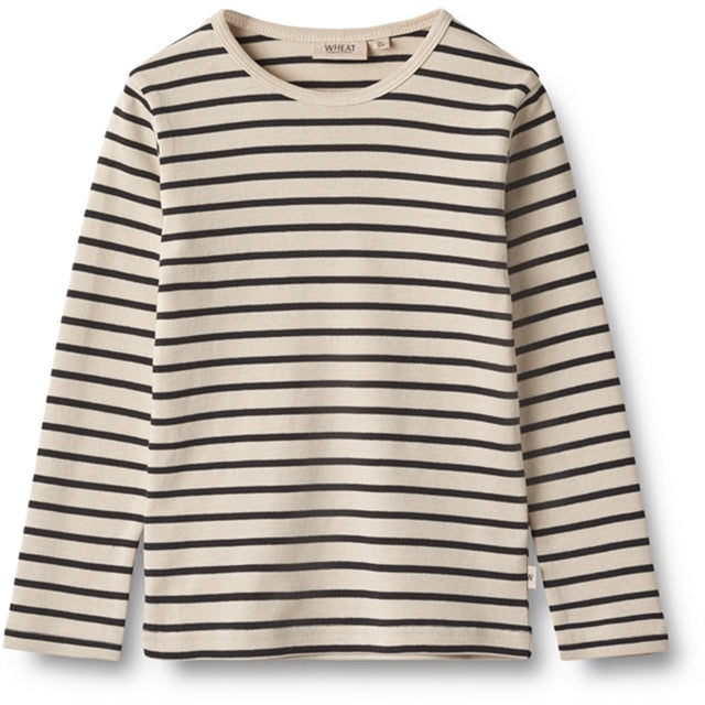 Wheat Navy Stripe Bluse Stig