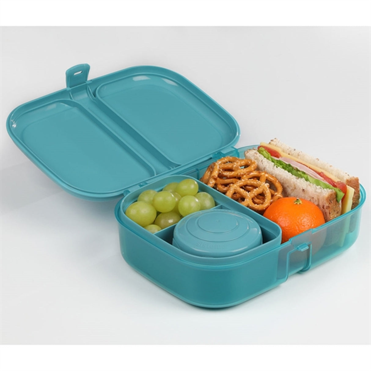 Sistema Bento Cube Madkasse 1,25 L Teal Stone 4