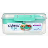 Sistema To Go Bento Cube Madkasse 1,25 L Minty Teal 2