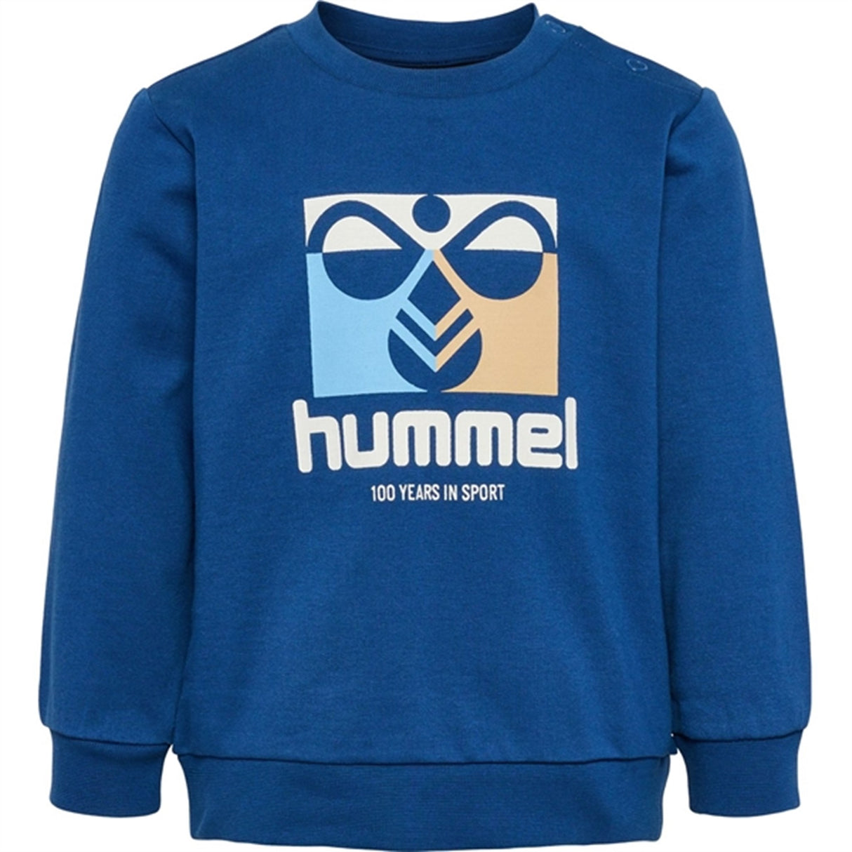 Hummel Navy Peony Lime Sweatshirt