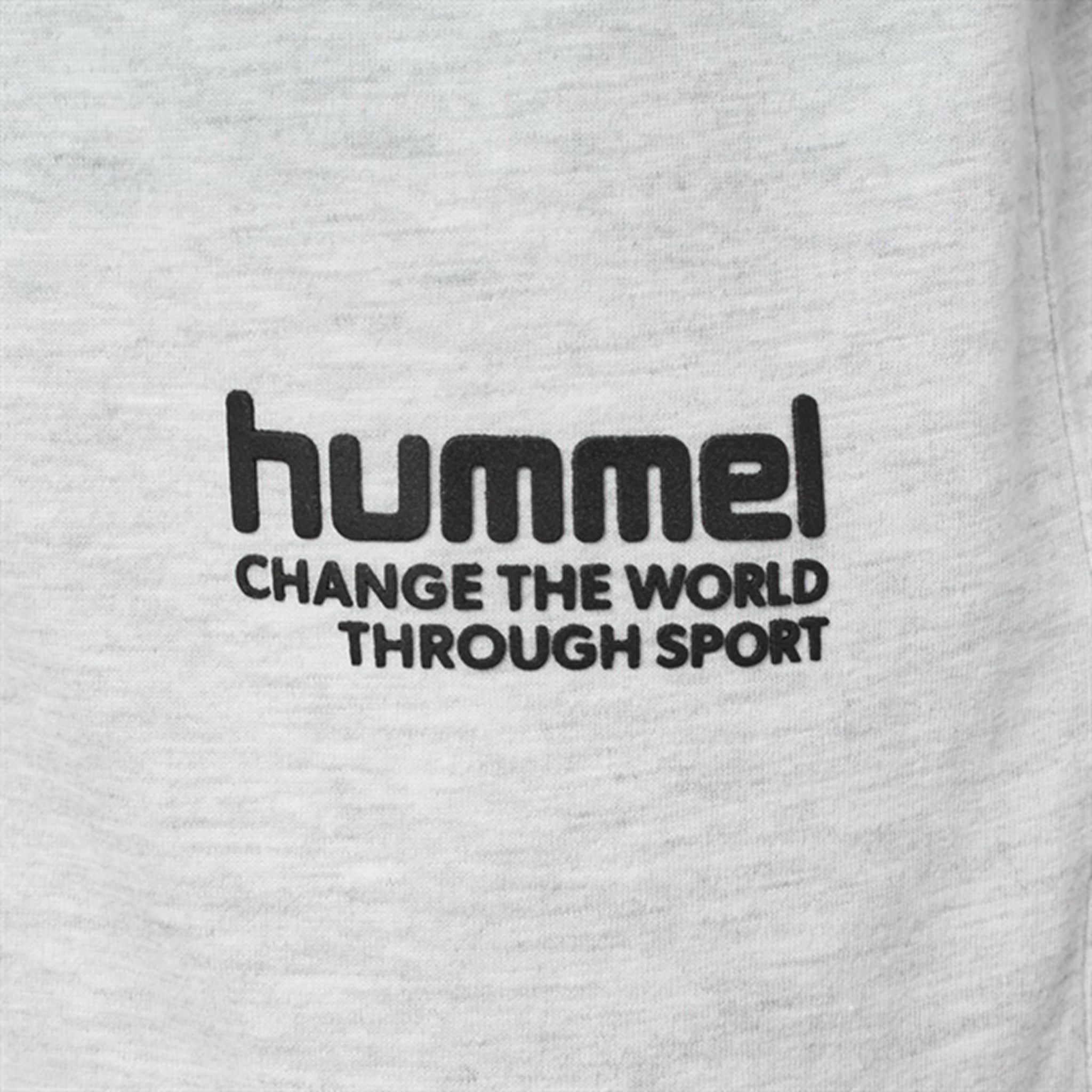Hummel Ultra Light Grey Melange Pure T-shirt 2
