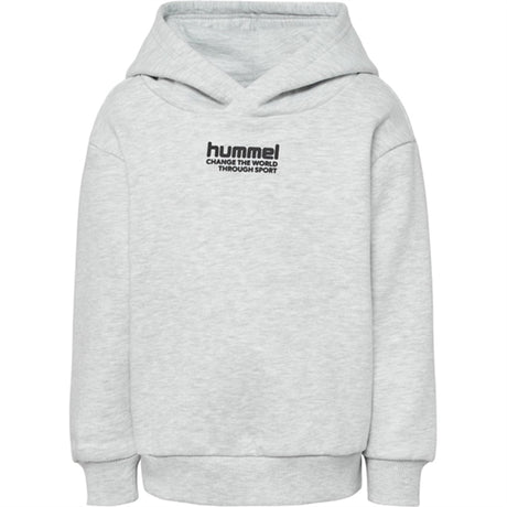 Hummel Ultra Light Grey Melange Pure Hættetrøje