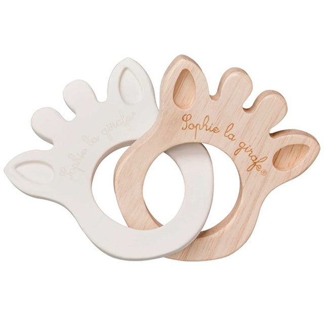 Sophie la Girafe So Pure Rubber & Wood Silhouette Bidering