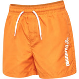 Hummel Bondi Badeshorts Persimmon Orange 2