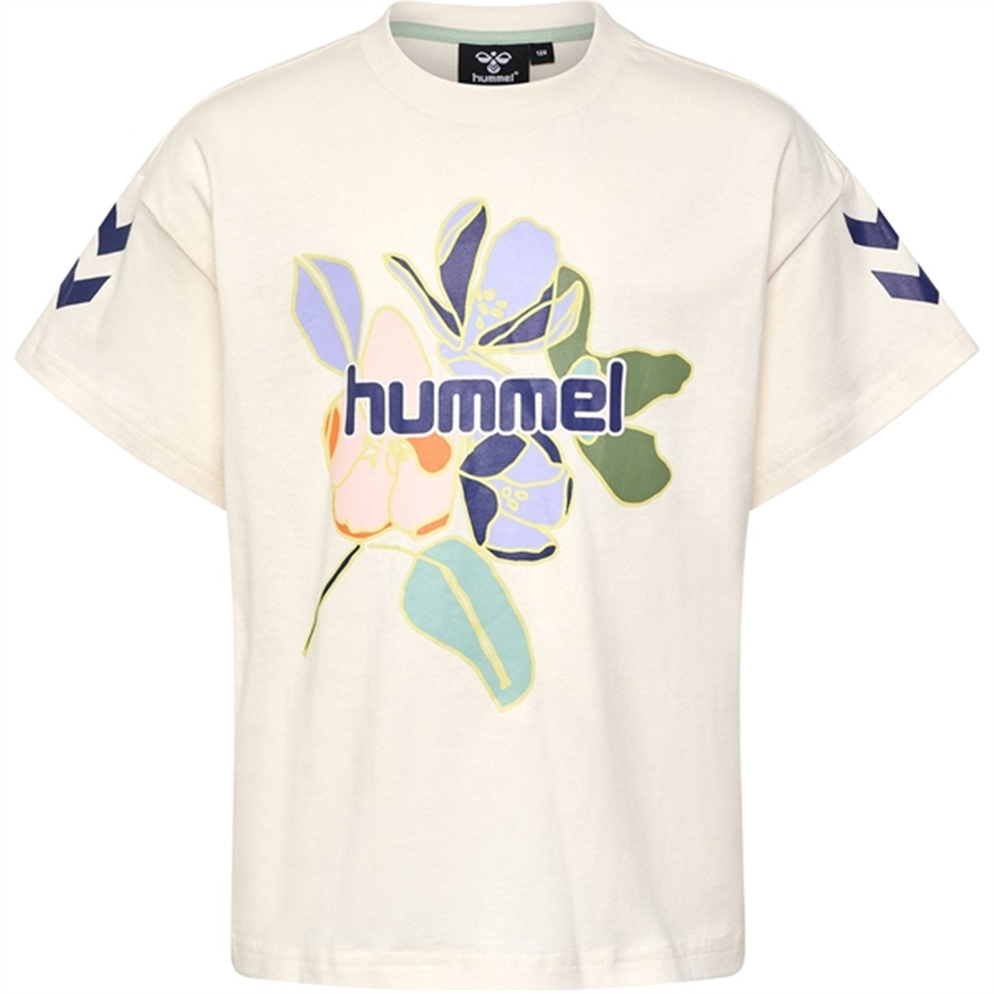 Hummel Whitecap Gray Art Boxy T-Shirt