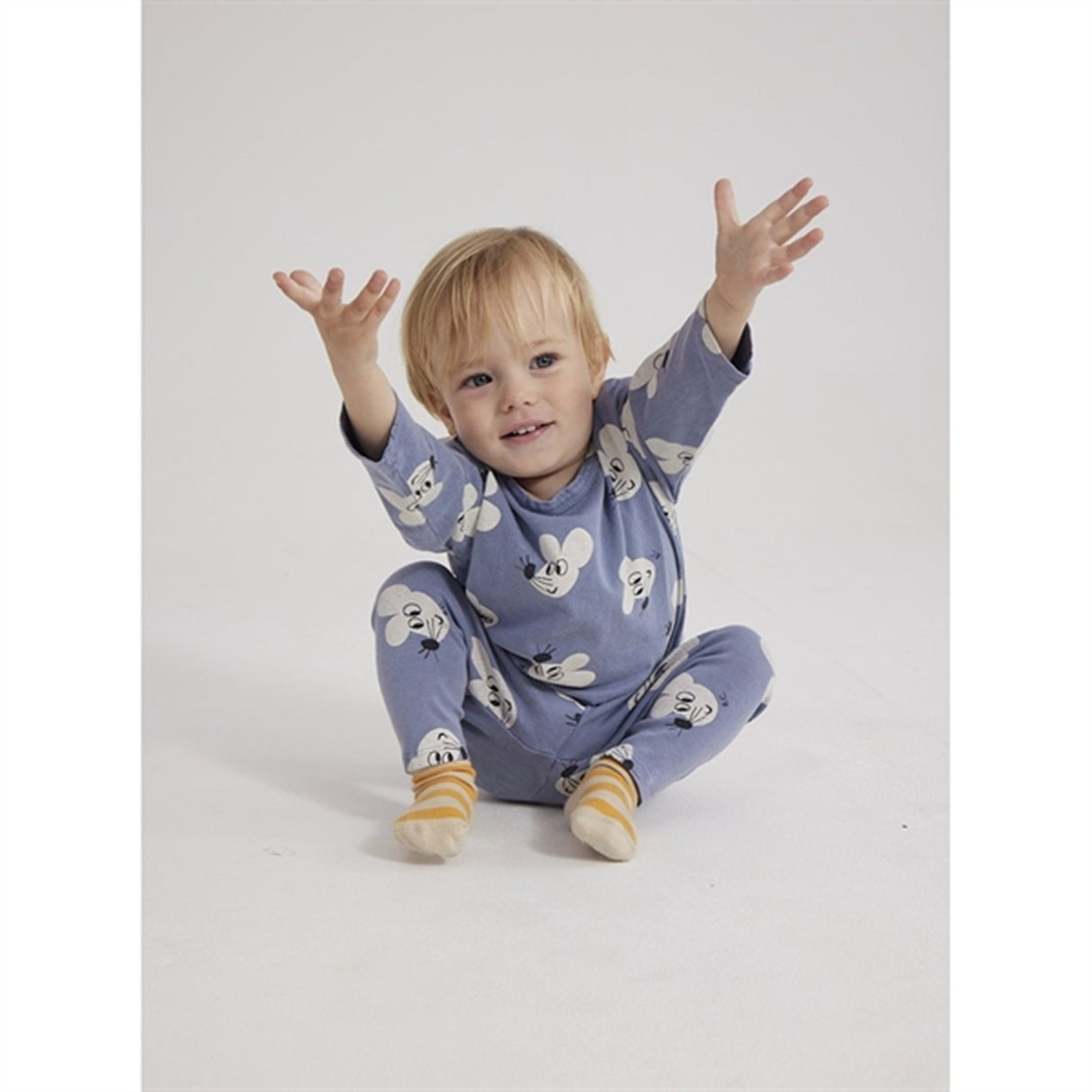 Bobo Choses Blue Mouse Bluse AOP 3