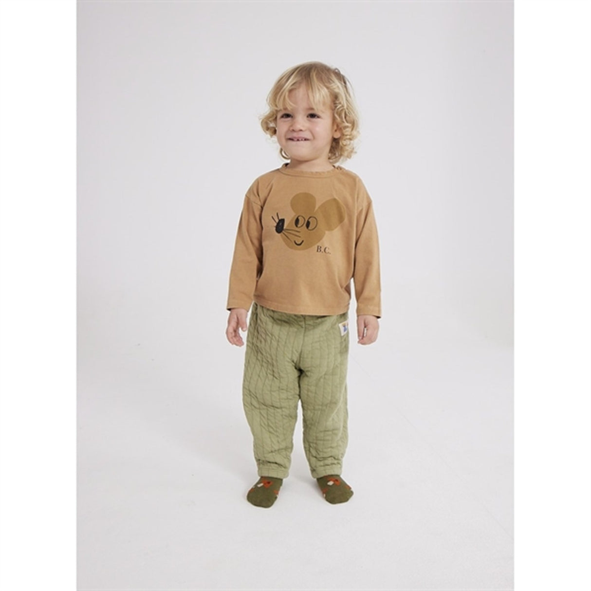 Bobo Choses Light Brown Mouse Bluse 3