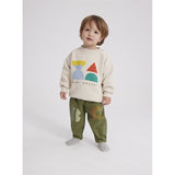 Bobo Choses Beige Funny Friends Sweatshirt 2