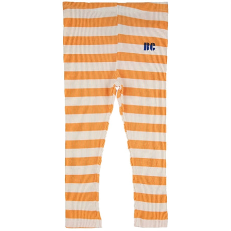 Bobo Choses Curry Yellow Stripes Leggings