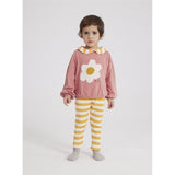 Bobo Choses Curry Yellow Stripes Leggings 2