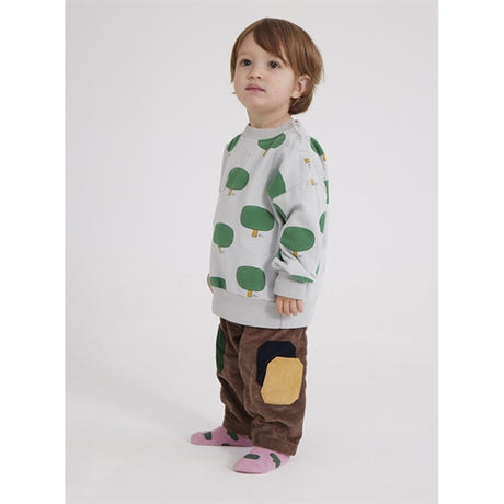 Bobo Choses Brown Color Block Corduroy Bukser 2