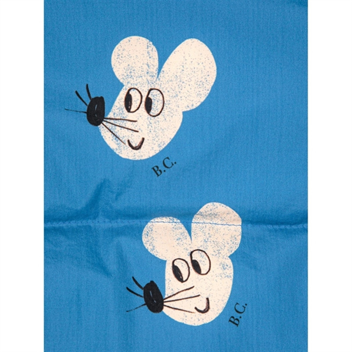 Bobo Choses Blue Mouse Jakke med Hætte AOP 4