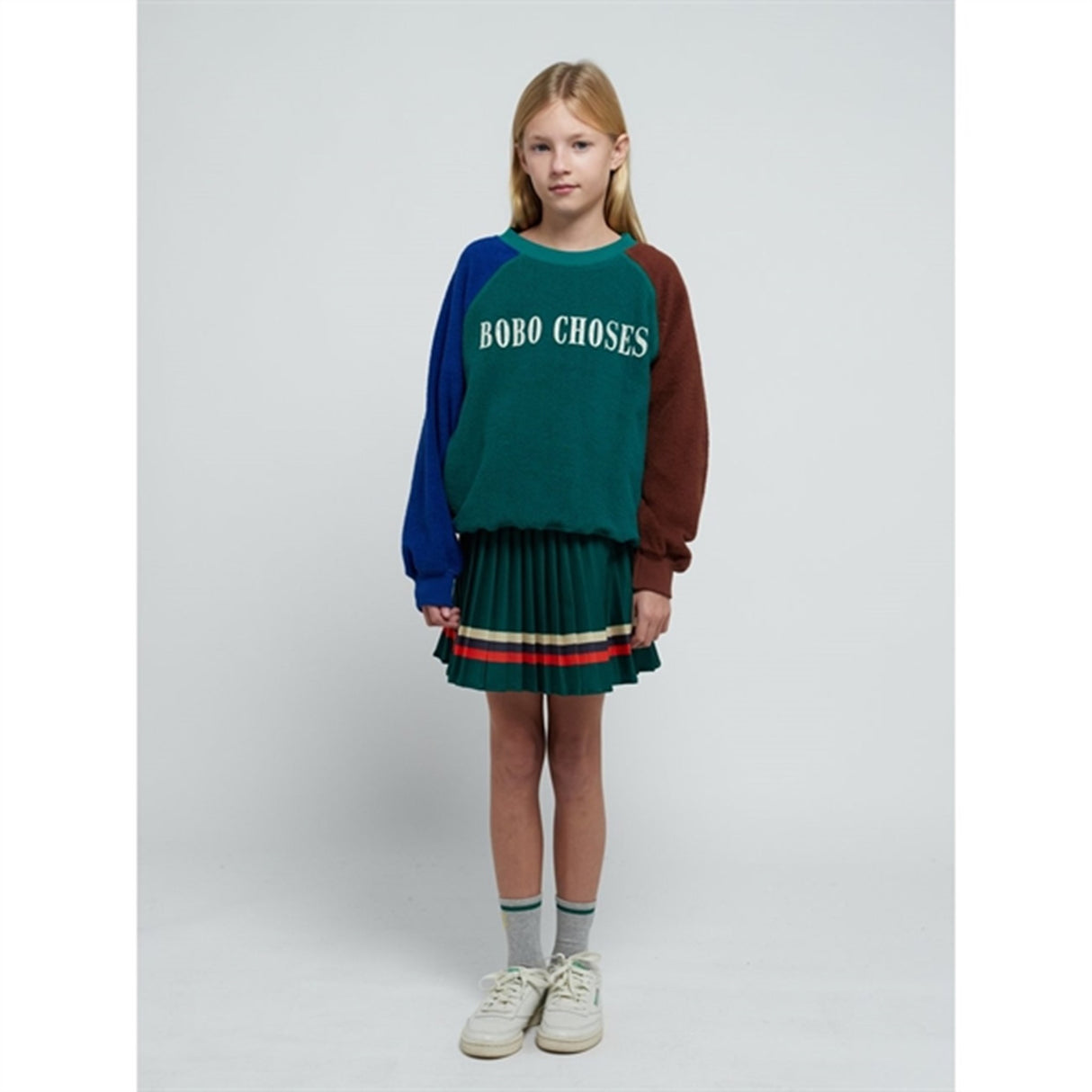 Bobo Choses Multicolor Bobo Choses Color Block Sweatshirt 6