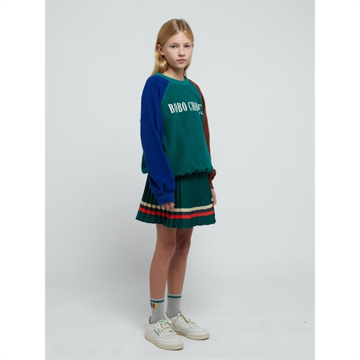 Bobo Choses Multicolor Bobo Choses Color Block Sweatshirt 7