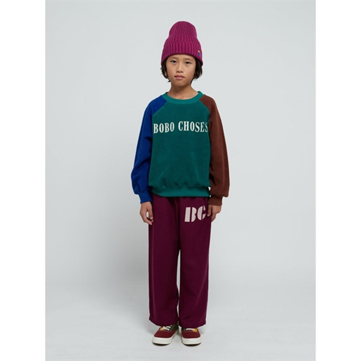 Bobo Choses Multicolor Bobo Choses Color Block Sweatshirt 2