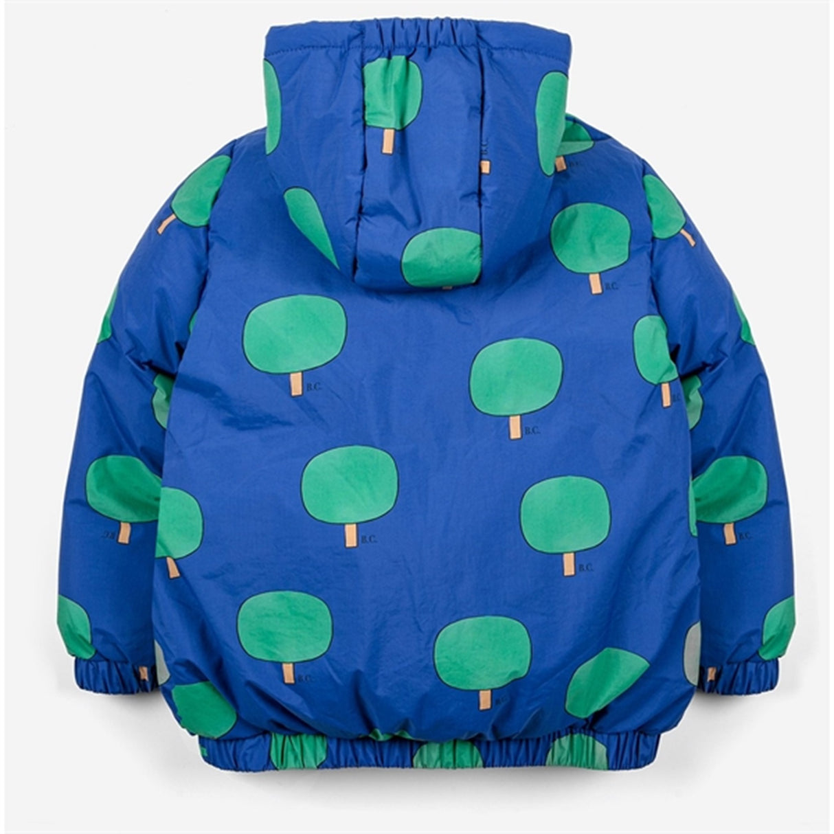 Bobo Choses Blue Green Tree Jakke AOP 7