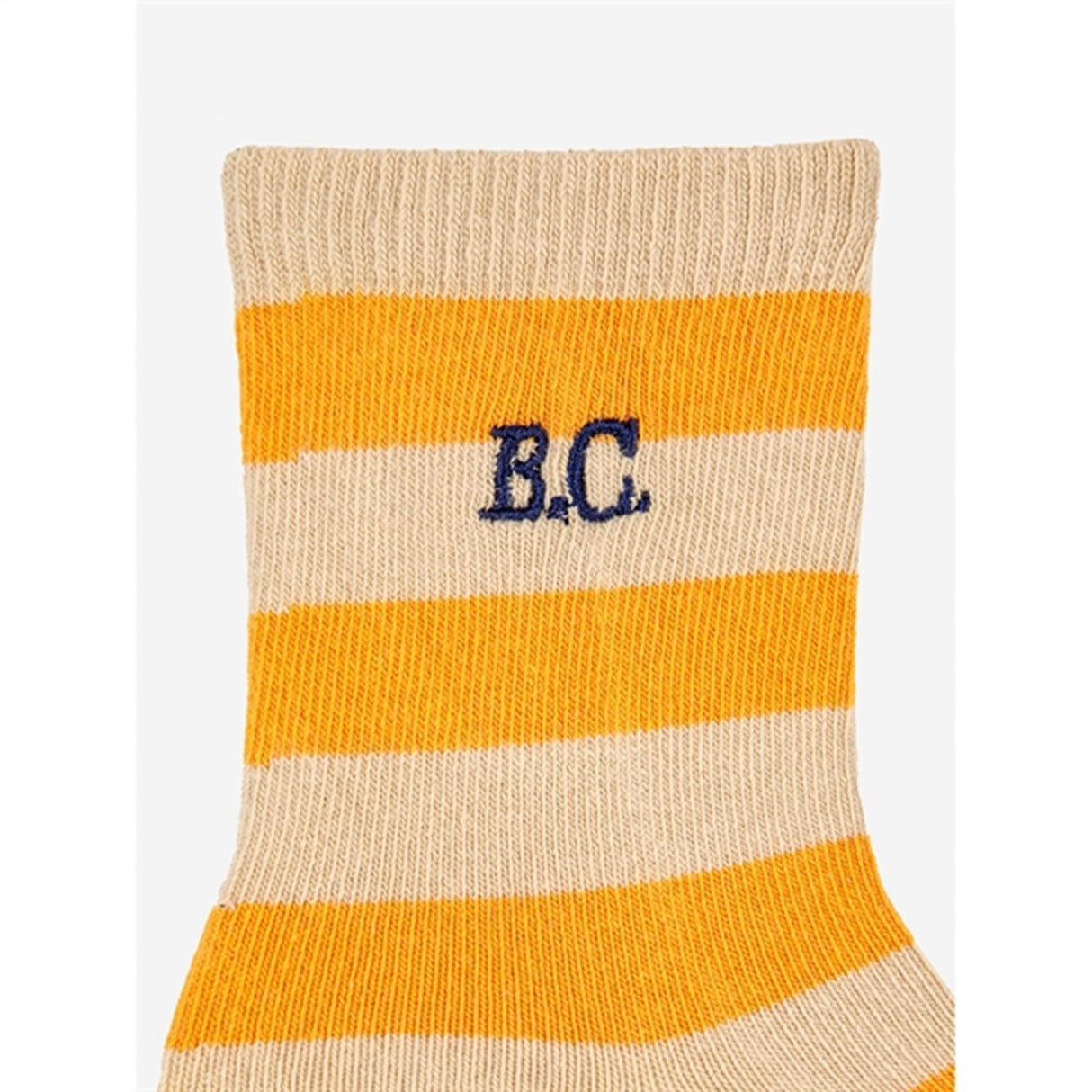 Bobo Choses Curry Yellow Stripes Strømper 4