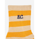 Bobo Choses Curry Yellow Stripes Strømper 4