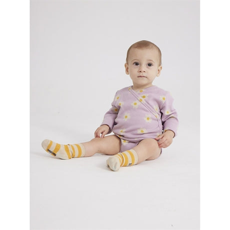 Bobo Choses Curry Yellow Stripes Strømper 2