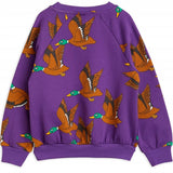 Mini Rodini Ducks Aop Sweatshirt Purple