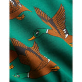 Mini Rodini Ducks Aop Sweatshirt Green