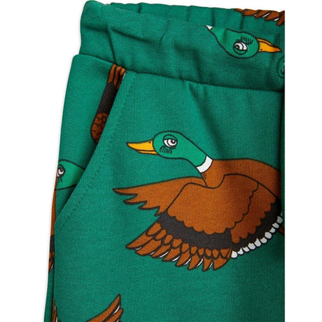 Mini Rodini Ducks Aop Sweatpants Green