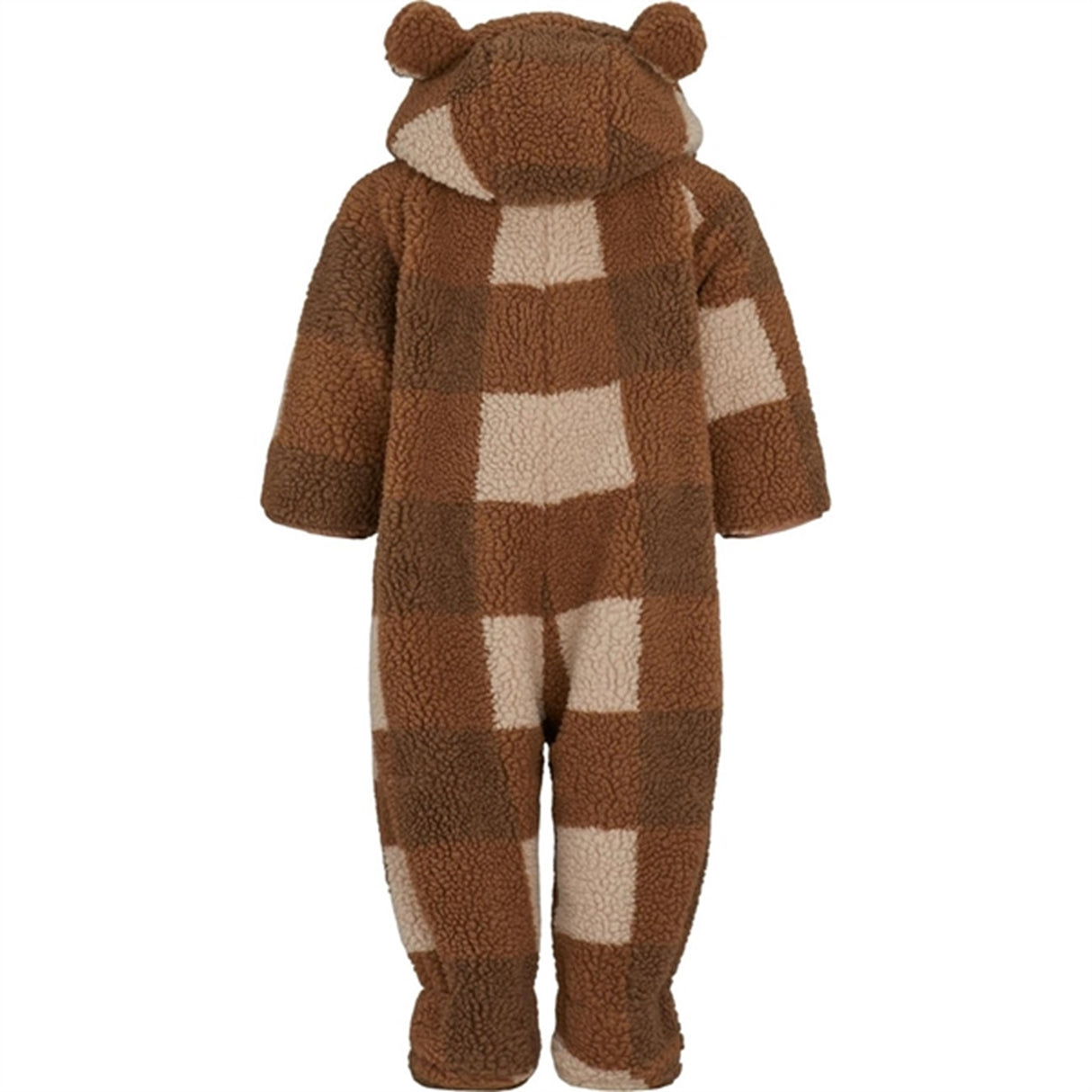 MarMar Robert B Teddybear Fleecedragt Chunky Hazel Check 2