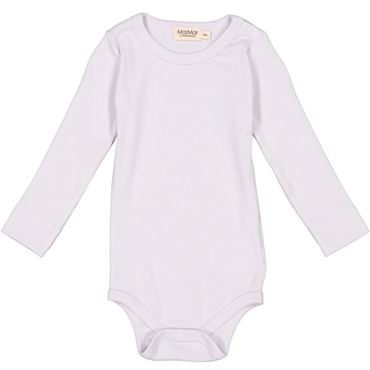 MarMar Modal Rib Lilac Plain Body