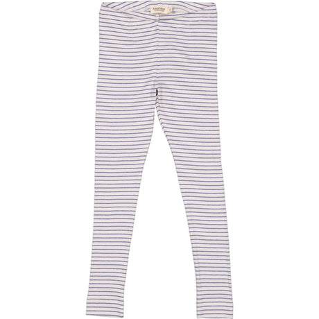 MarMar Modal Rib Space Blue Stripe Leggings 2