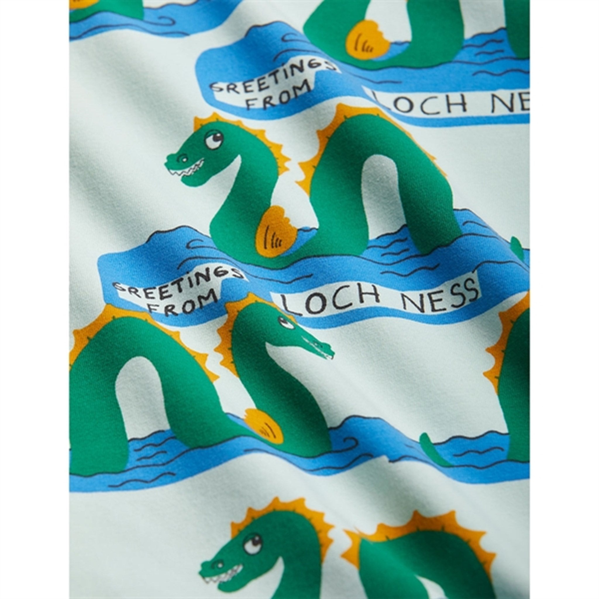 Mini Rodini Green Loch Ness Aop Bluse 2