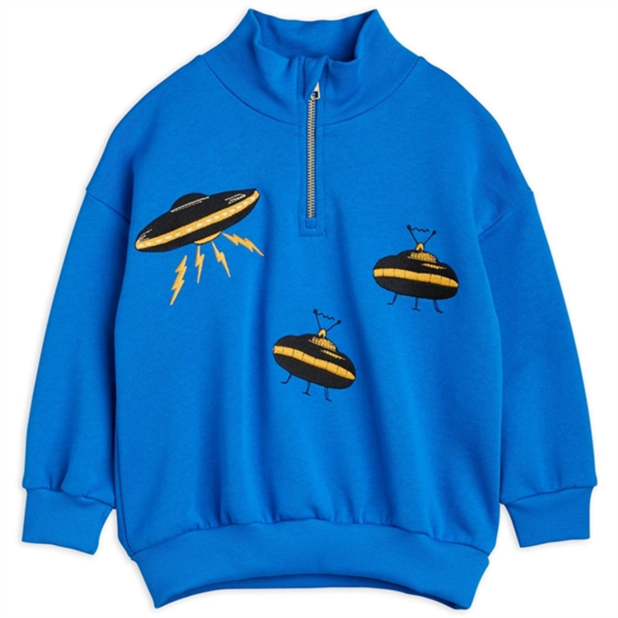 Mini Rodini Blue Ufo Sweatshirt