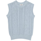 Copenhagen Colors Dusty Blue Kabelstrik Vest