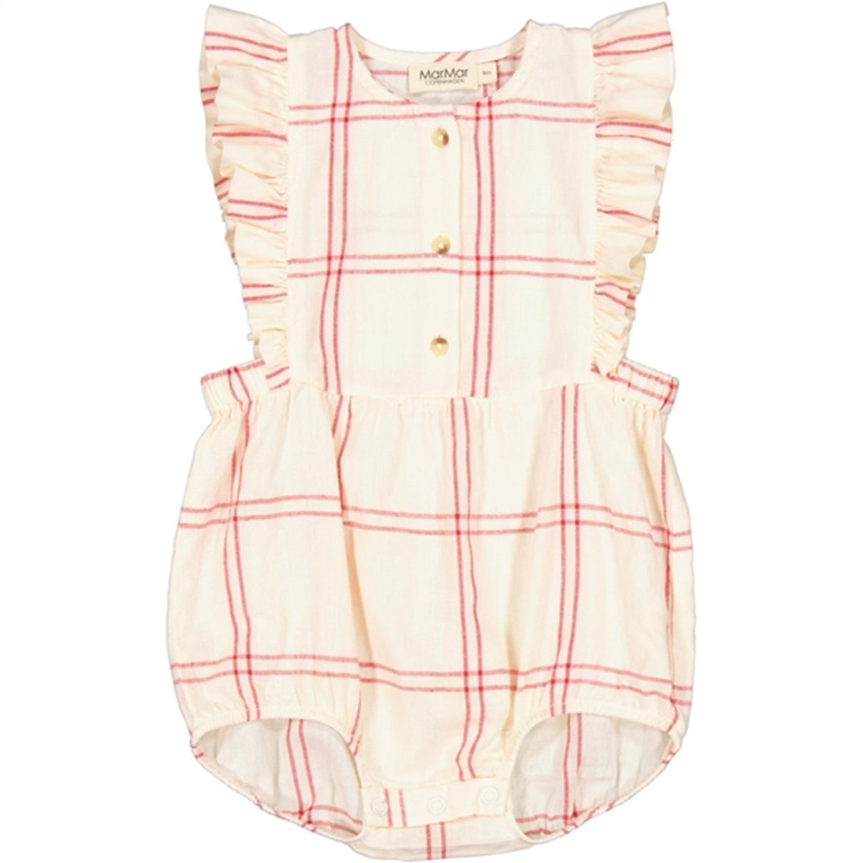 MarMar Red Check Roma Frill Body