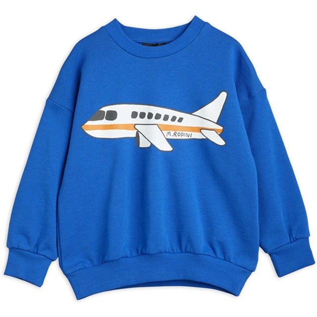 Mini Rodini Airplane Sp Sweatshirt Blue